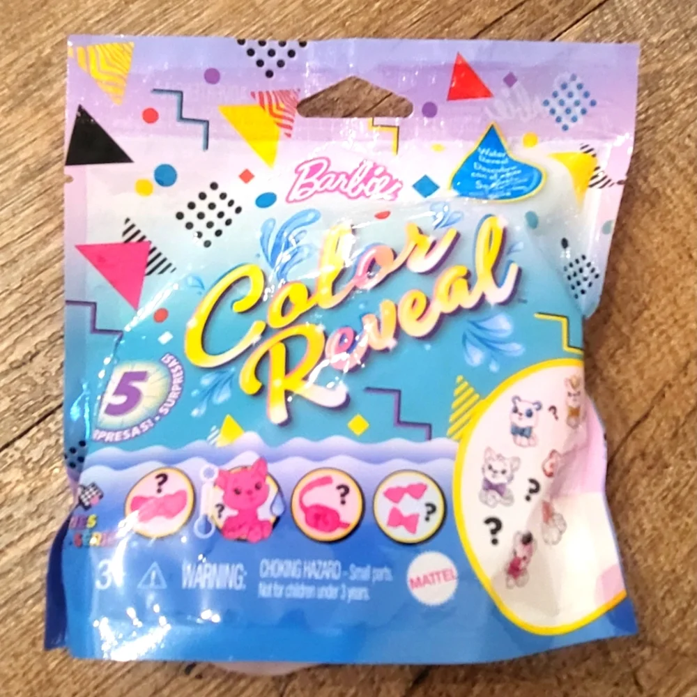 NWT Barbie Color Reveal Barbie‎ Pet Surprise Toy Blind Pack NIP SEALED
